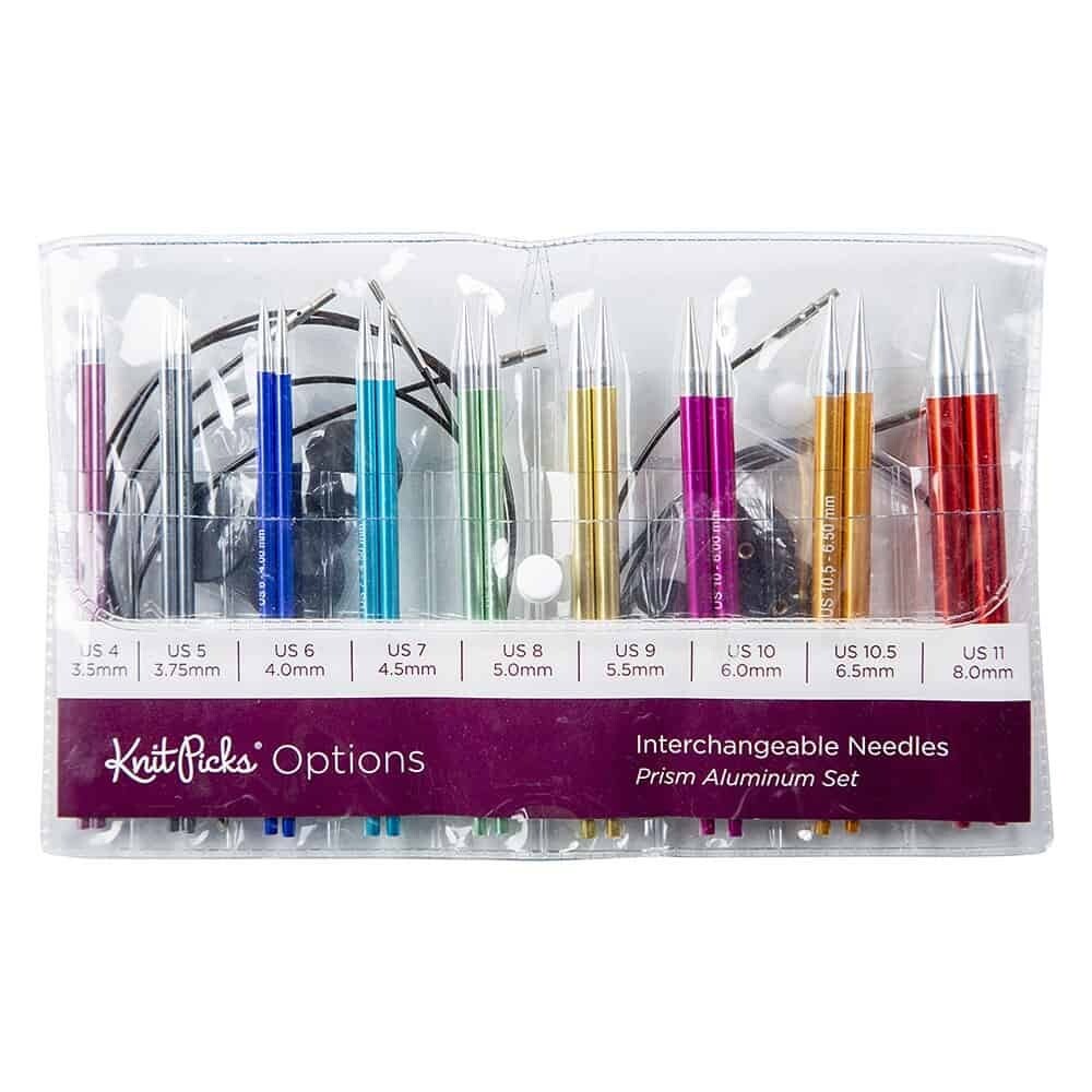 Prisms Interchangeable Circular Knitting Needle Set by Knit Picks