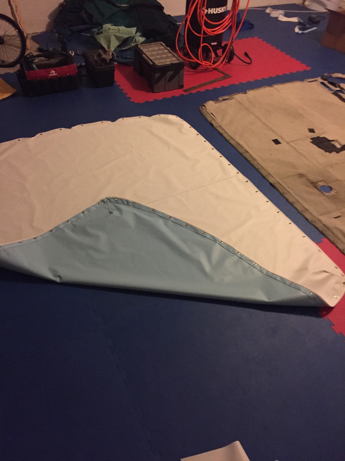 custom made weblon T-top canvas