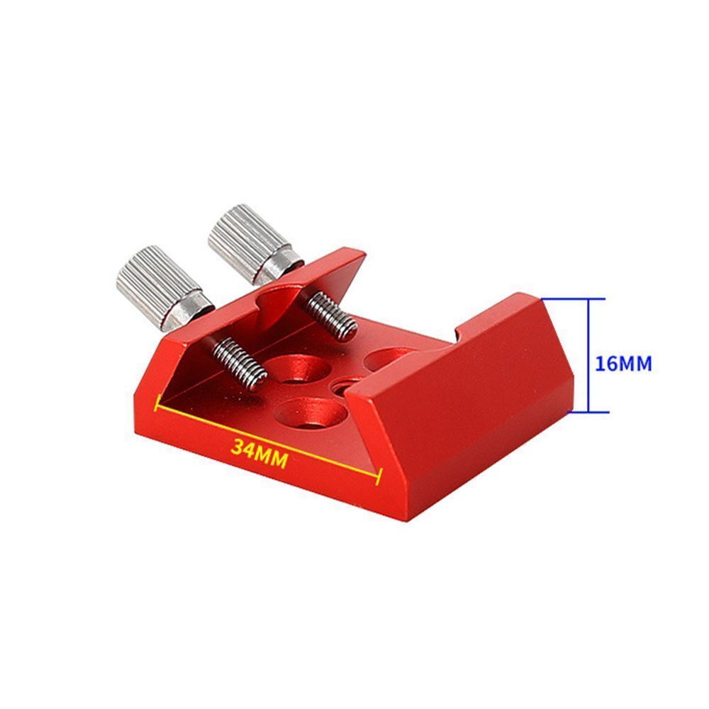 Finder Scope Base Dovetail Clamp Flat Bottom Guide Scope Mount w/ 1/4 Thread
