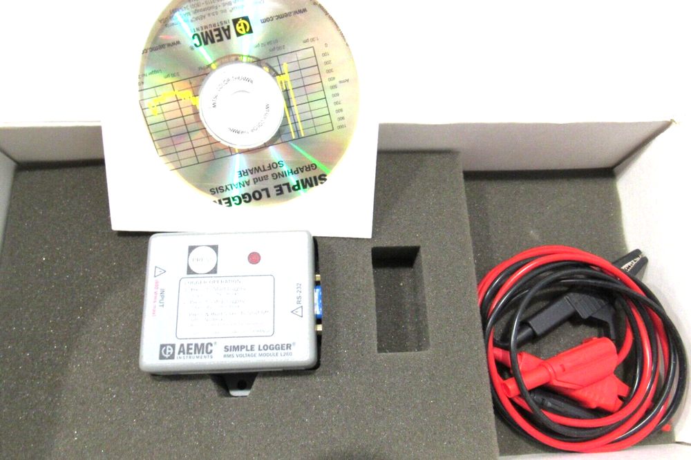 NEW AEMC MODEL L260 SIMPLE LOGGER