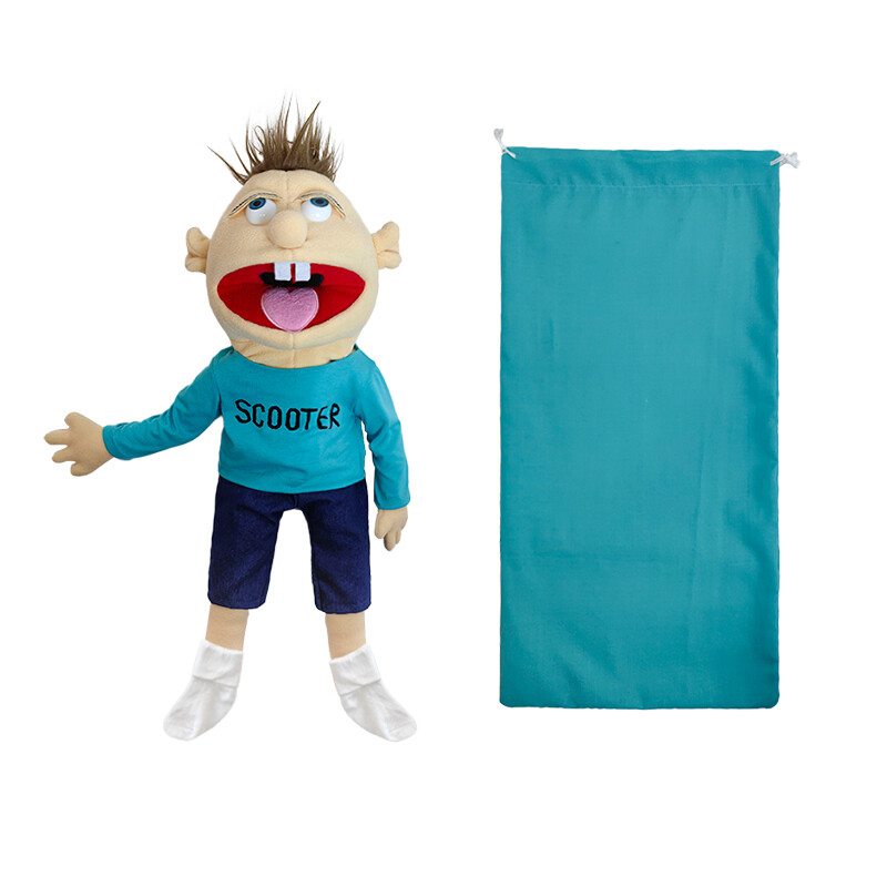 Limited Edition Clone Jeffy Plush 22'' Interactive Soft Toy for Childrens Gift