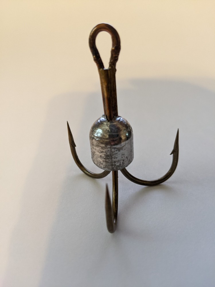 2 - 7/0 BUNKER SNAG TREBLE HOOK - 1 OUNCE EACH