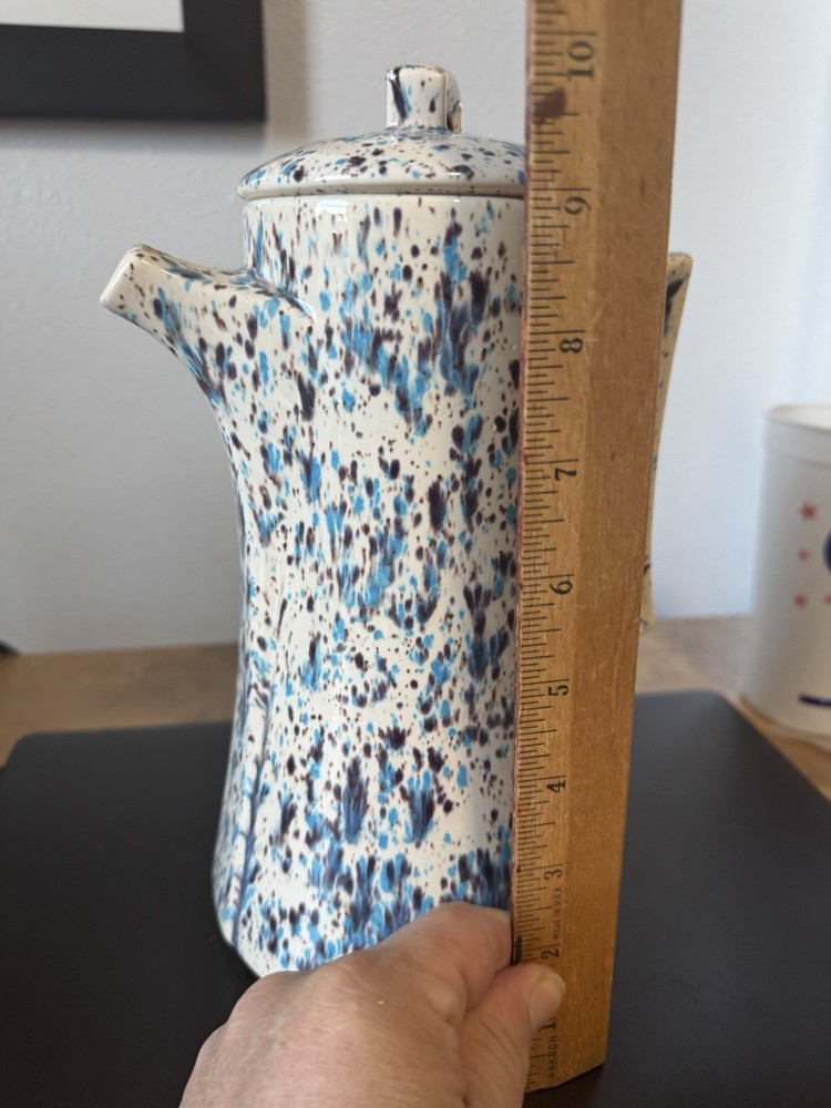 Vintage Speckled Pitcher Mid Mod?