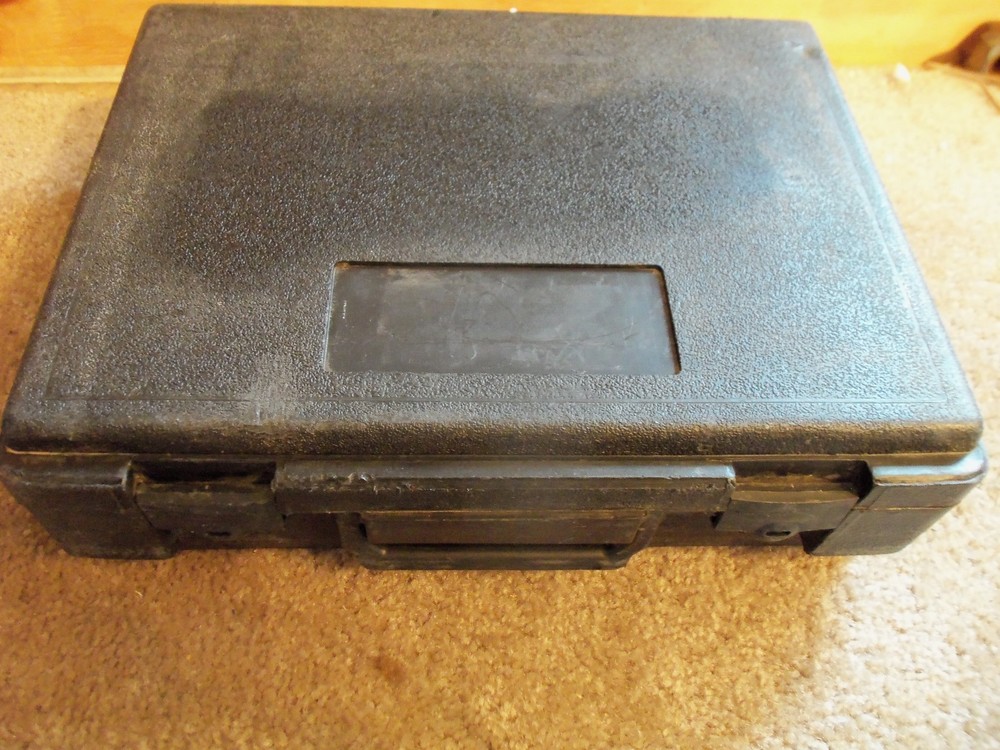 BIRD 43 HARD CASE FOR WATTMETER & ELEMENTS