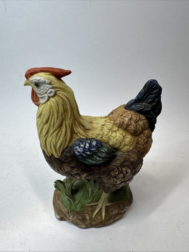 Ceramic Lefton Hen Hand painted