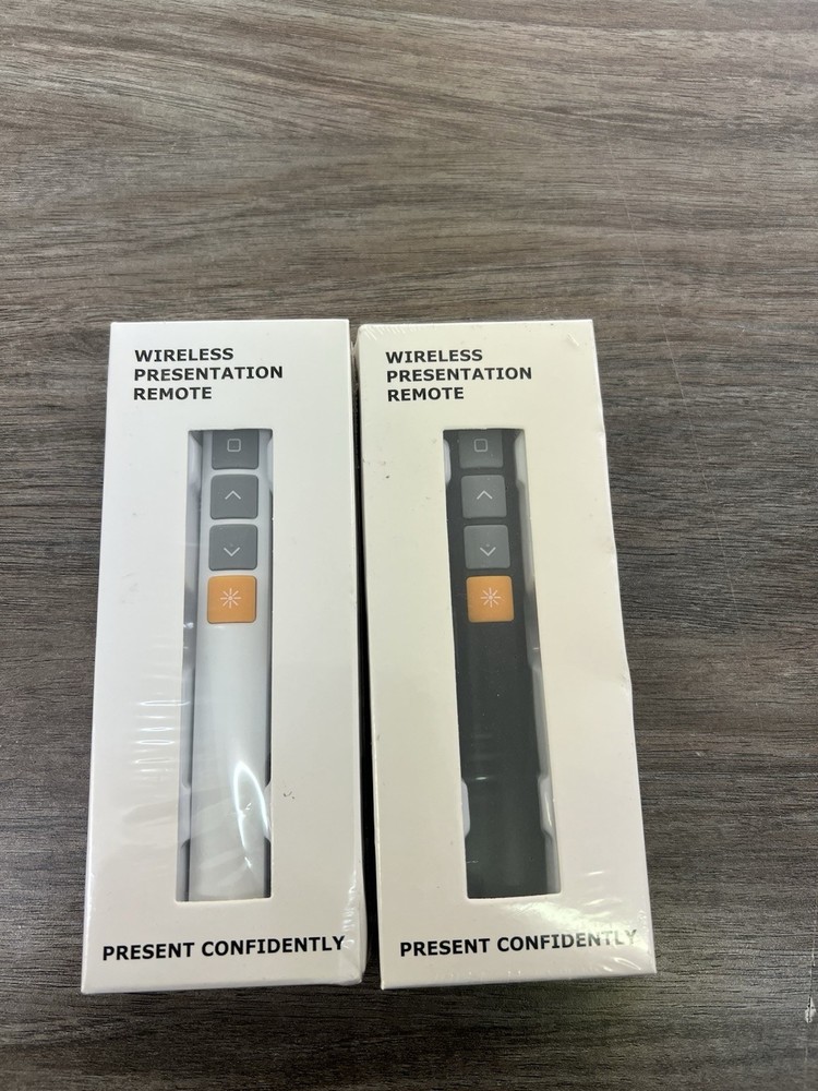 A Pair Wireless PowerPoint Presentation Remote Control