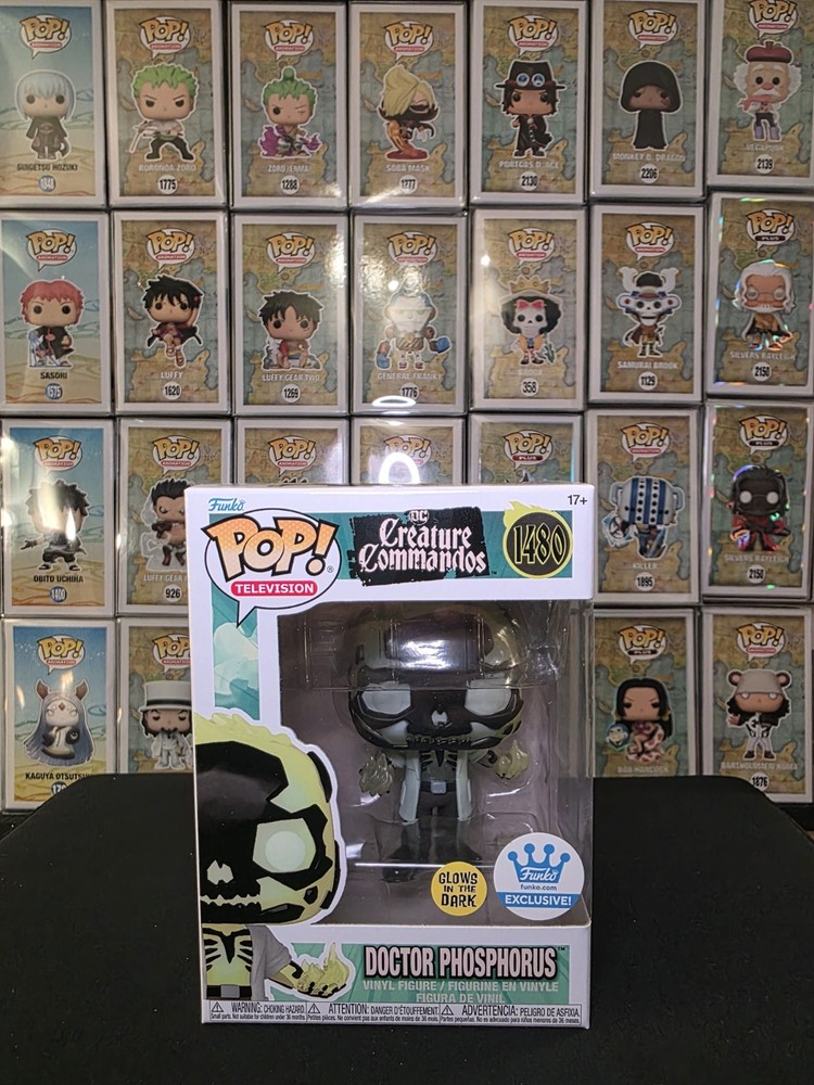 Funko Pop! Dr. Phosphorus #1480 Glow In The Dark W/PROTECTOR