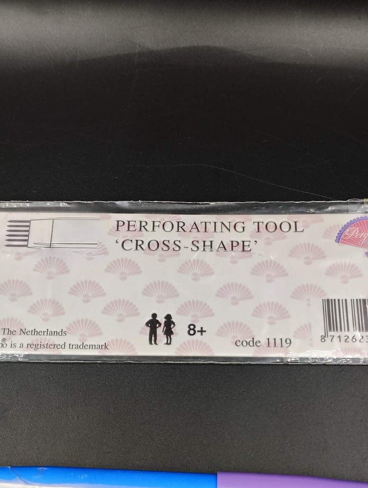 Vintage Pergamano Cross Shape Perforating Tool 1119