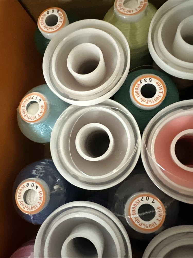 New Bro thread 63 Spools Polyester Machine Embroidery Thread Kit See Details