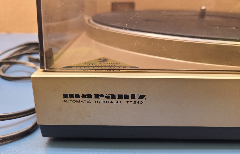 Vintage Marantz TT240 TT-240 Automatic Turntable Record Player