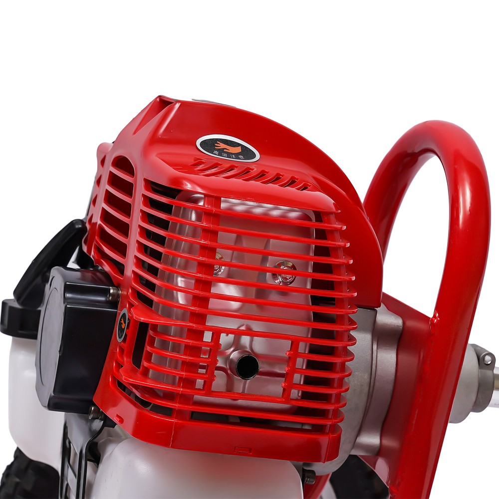Hand-Push Gasoline Lawn Mower Two-Stroke Multi-Function Small Weeding Machine