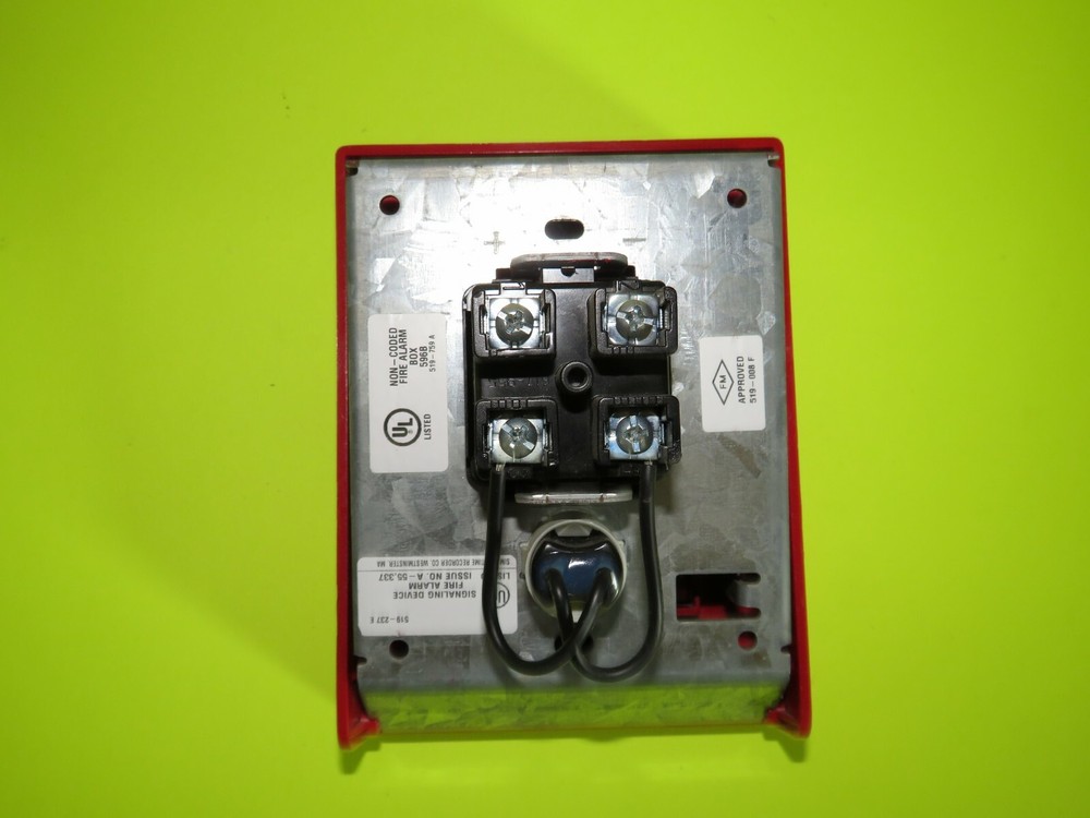 SIMPLEX 4099-9001 ADDRESSABLE PULL STATION FIRE ALARM PART