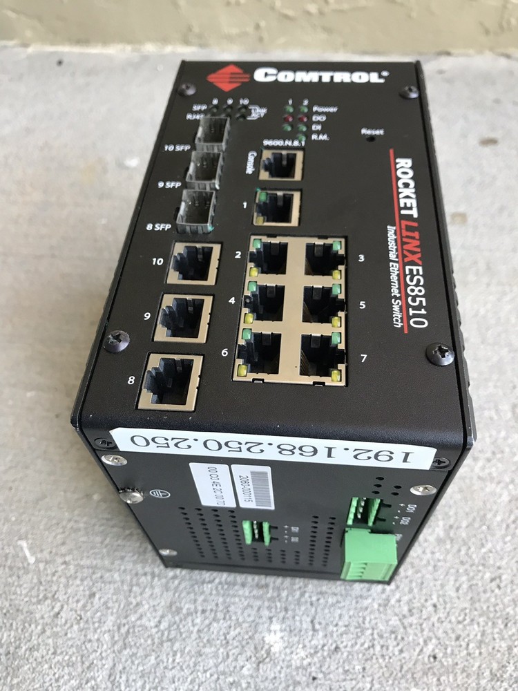 Comtrol RocketLinx ES8510 - switch - 10 Port