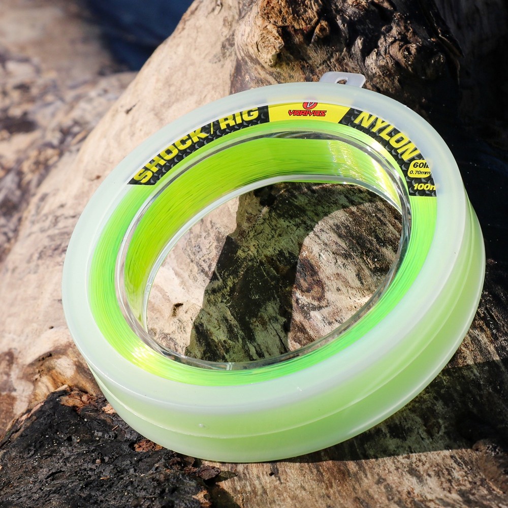 Varivas Shock/Rig Nylon - Bangle Spool YELLOW