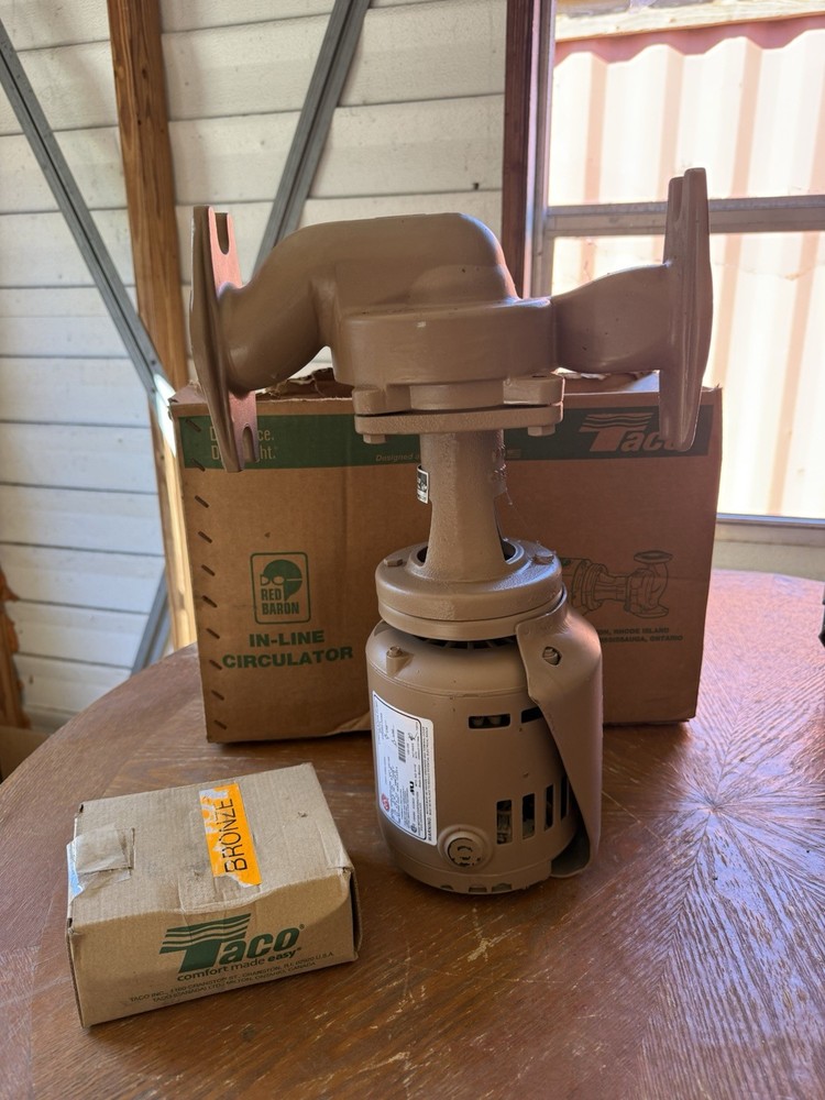 TACO 120-13s in line circulator