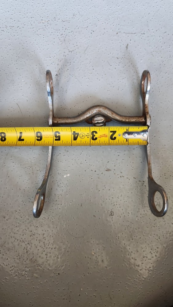 Low Port Curb Bit With Roller Unbranded