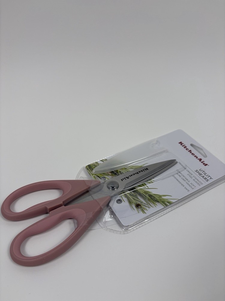 KitchenAid Kitchen Utility Shears / Scissors — Dried Rose — New