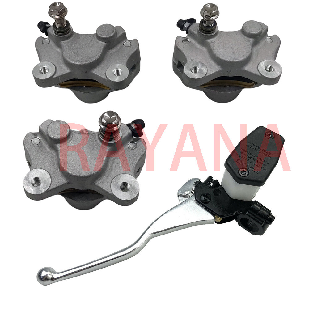 Front Rear Brake Calipers Front Brake Master Cylinder for Arctic Cat ATV 500