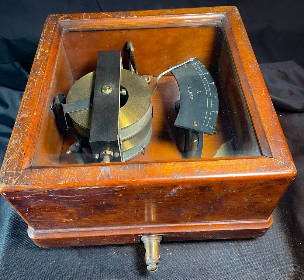 *EARLY* Induction Ammeter (ca. 1890s)