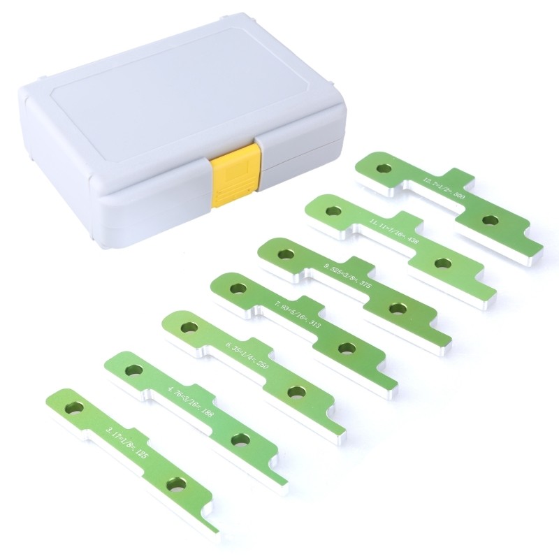 Setup Router Table Accessory Setup Block Height Gauge Set for Carpentry