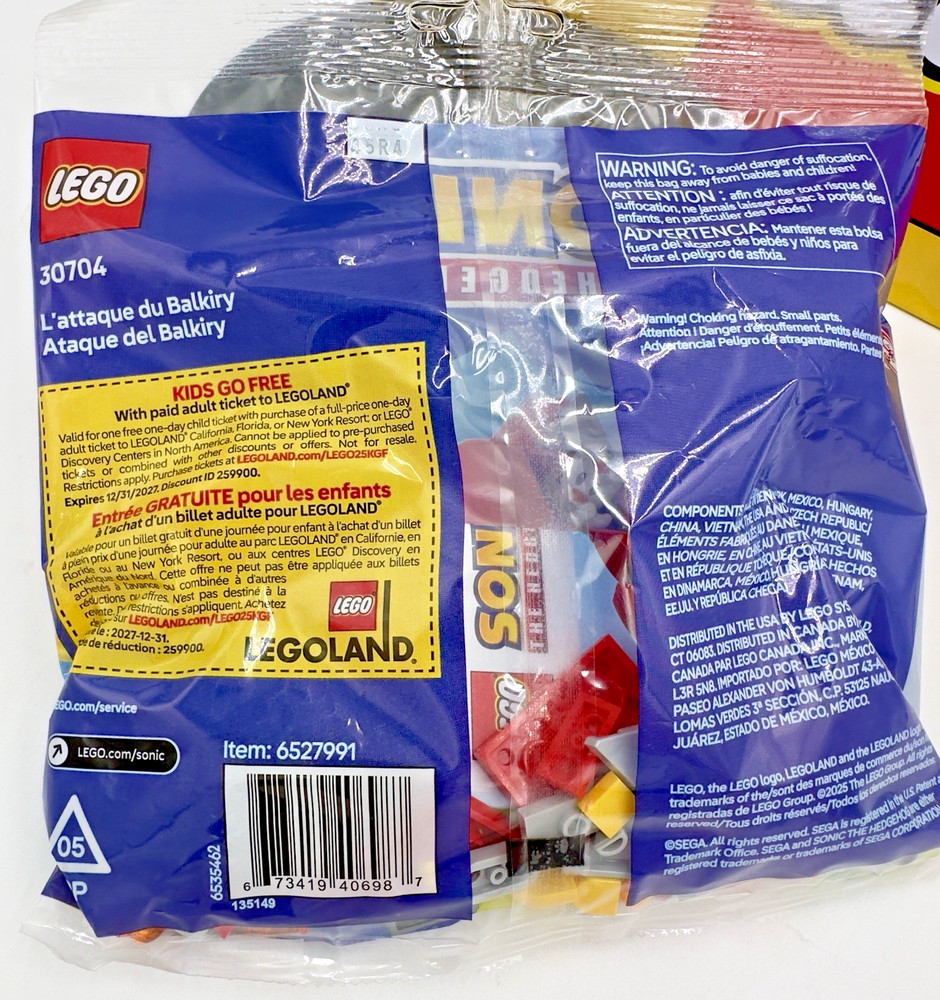 LEGO Sonic: Balkiry Attack (30704)