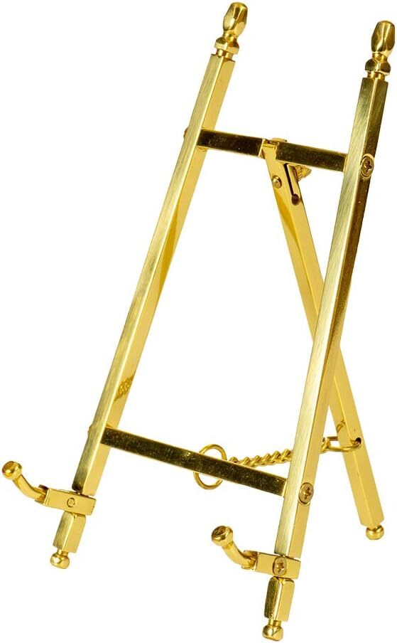 Brass Easels, Decorative Display Easels (7 Inches High)