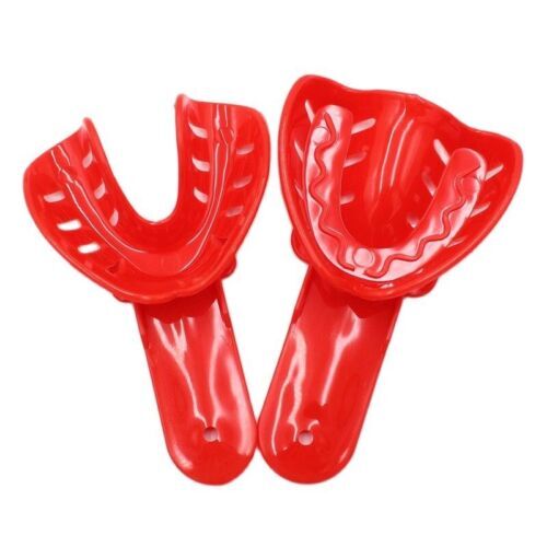 Dental Impression Trays Perforated Plastic Disposable (CHOOSE SIZE)