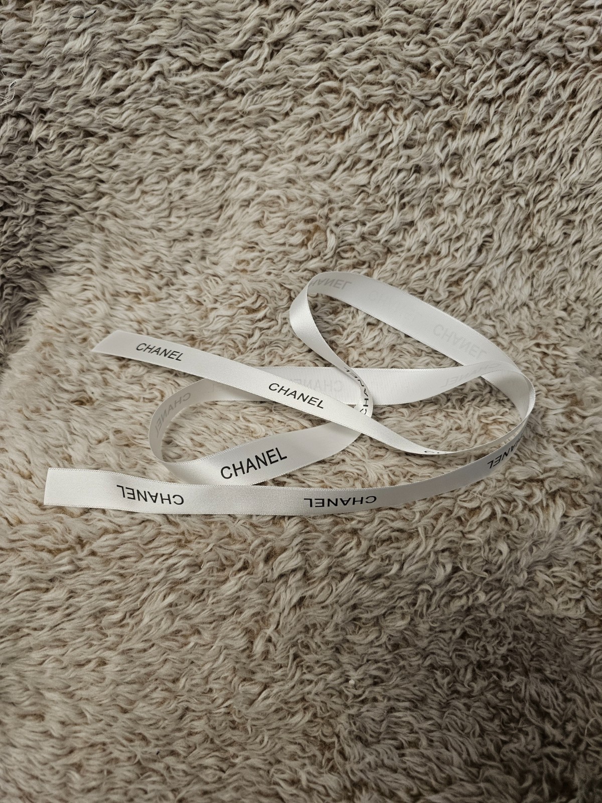 "EMPTY BOX SET" Chanel Gift Set Bag, Velvet Jewelry Pouch, Flower & Ribbon Set