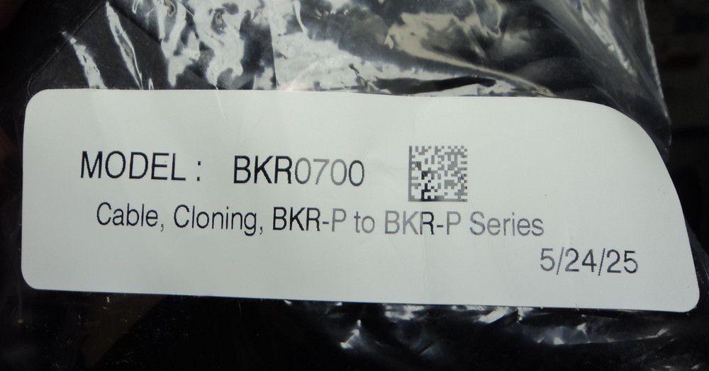 Bendix King BKR0700 Programming CLONE Cable BKR5000 BKR9000 handheld BKR Radio