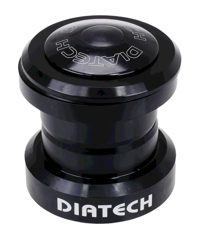 Diatech CB-2 threadless 1 1/8" headset - SEALED BEARING - BLACK