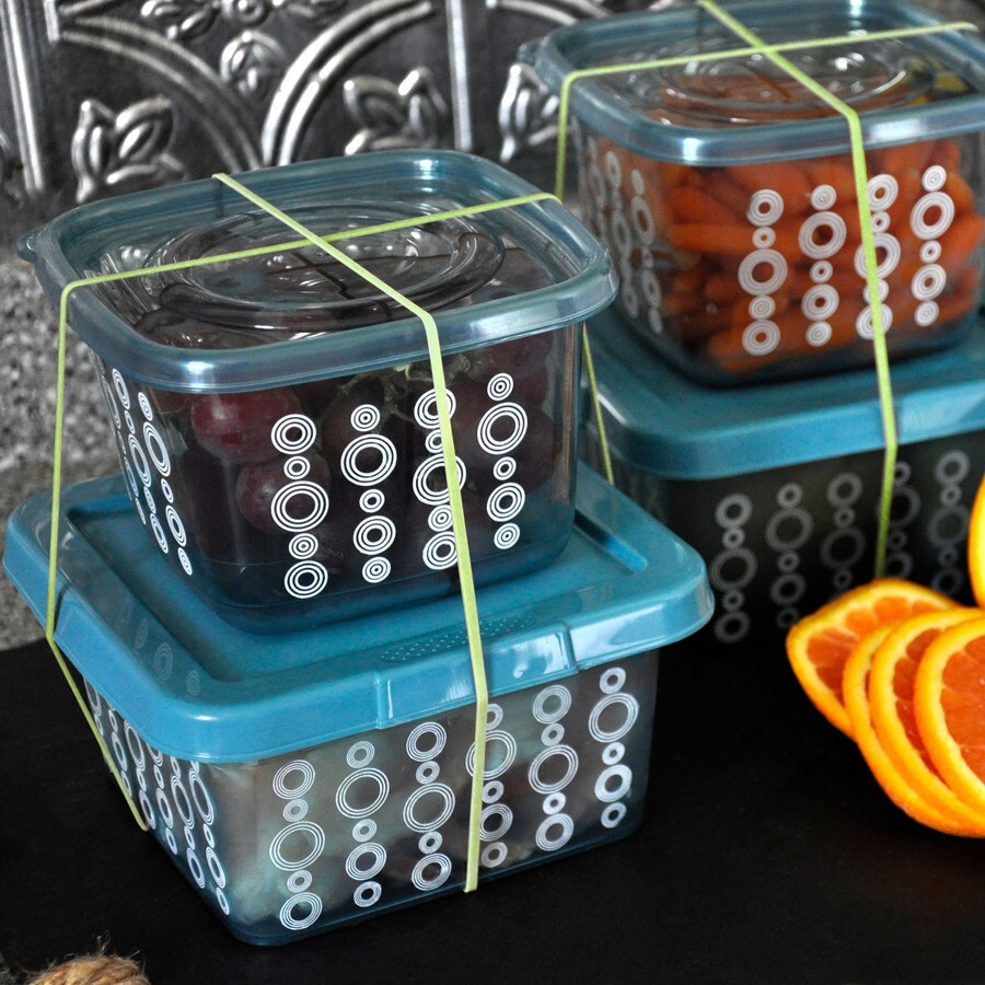 Alliance Rubber Blue Broccoli PFP Bands 2" x 1/2" #81 1 LB Bag Broccoli/Produce