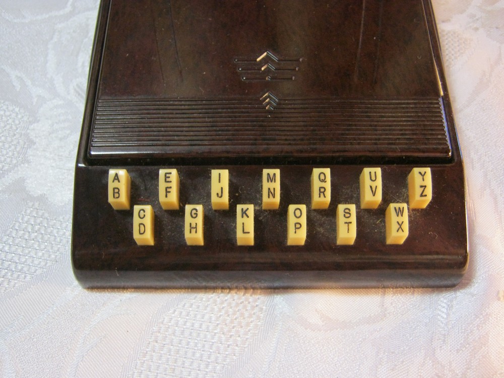 Art Deco Bakelite Autopoint Desktop Vintage Index