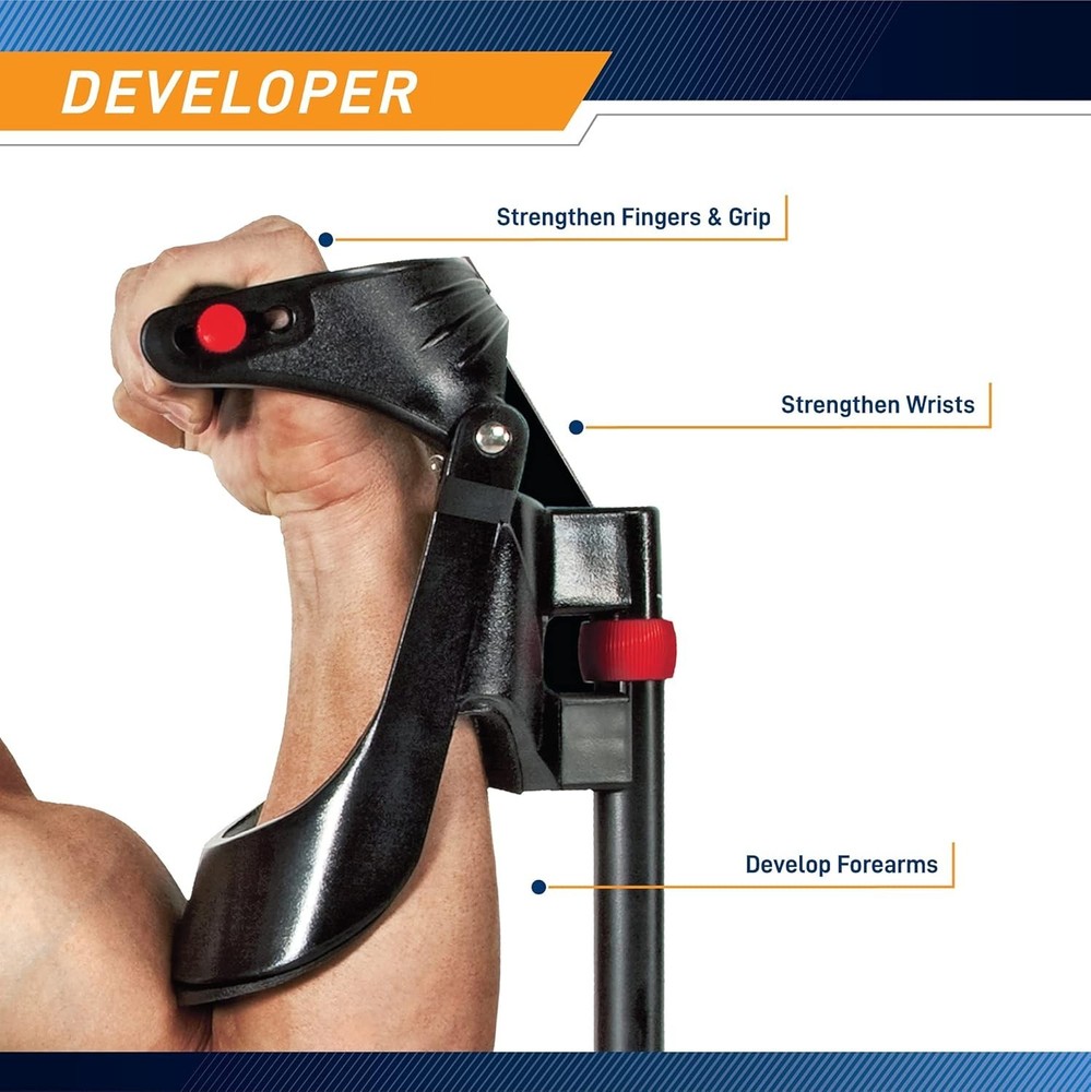 Effective Grip Strengthener with Resistance Dial