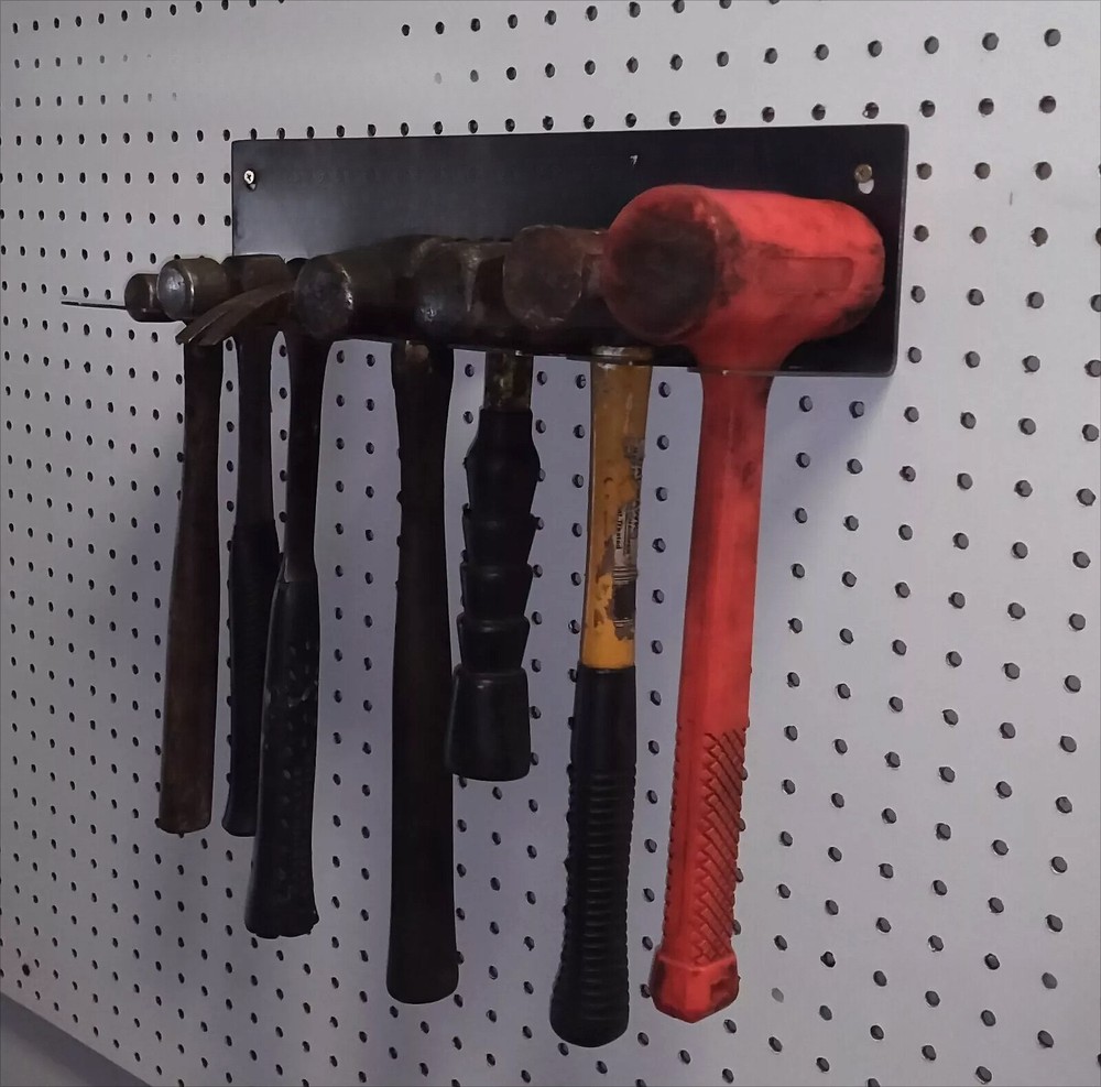 Hammer Storage Rack Holds 7 - Wall Mounted