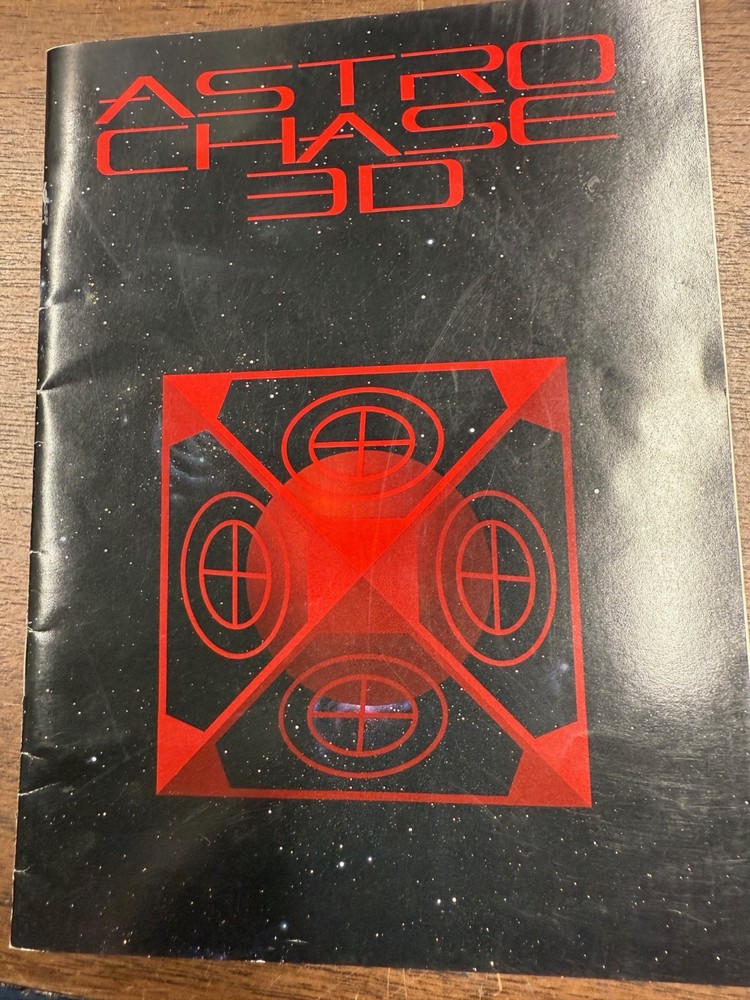 Vintage Macintosh software : Astro Chase 3D - Manual and Software