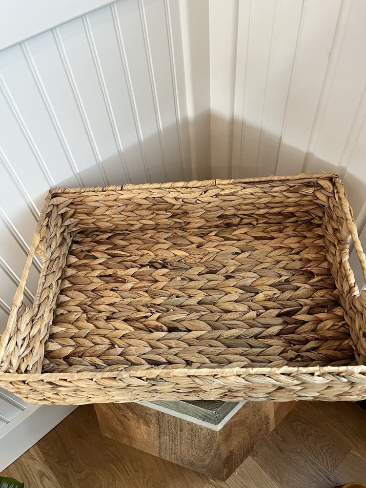 Basket Rectangle 15x10 Seagrass Woven