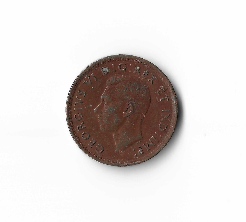 1943 Canada - 1 Cent - 818 - Bronze - 3.2g