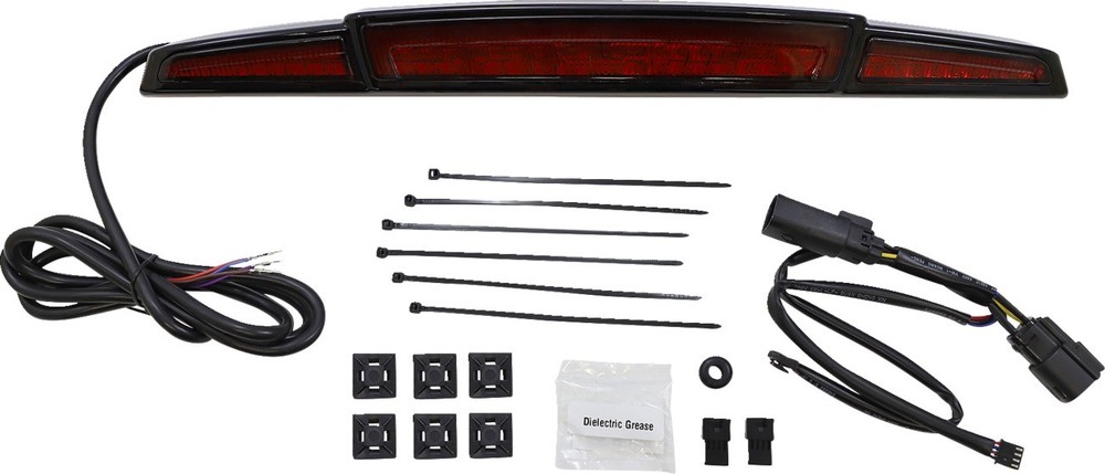 CIRO 40115 Trunk Light/Taillight - Black - Red