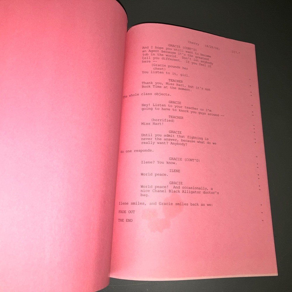 MISS CONGENIALITY 2: Armed & Fabulous (2004) Sandra Bullock (2) Scripts + COA!