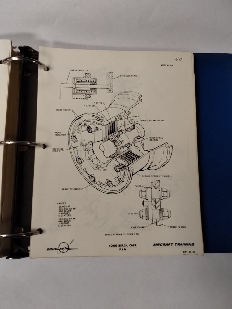 Douglas DC-9 JT8D Maintenance Training Manual for Technicians