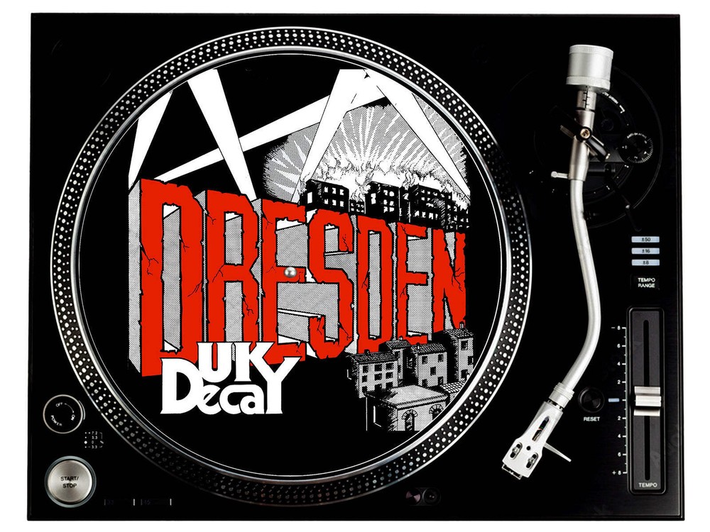 UK Decay Dresden Slipmat