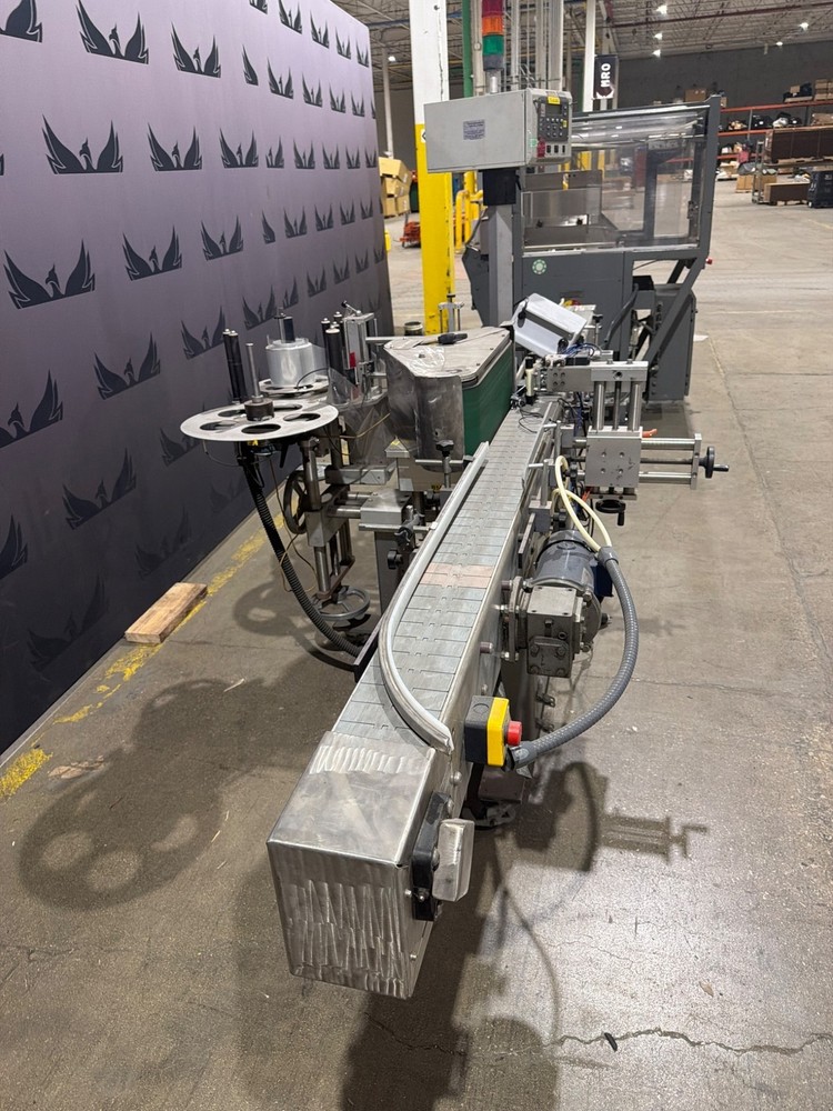 SLATE PACKAGING SYSTEMS Automatic Wraparound Labeler USED