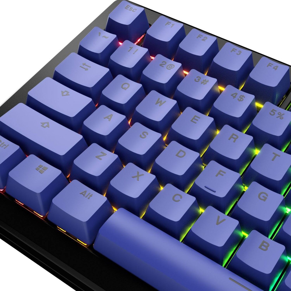 Glorious - GPBT Basics Universal Keycap Set Compatible with Most 100% 85% 80%...