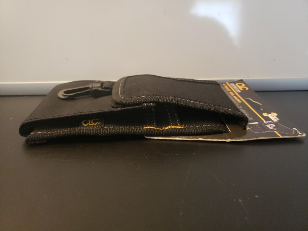 CLC Tool Works 4 Pocket Multi-Purpose Tool Holder Construction w/ Clip Read