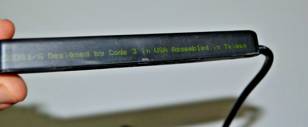 Code 3 Hide a Blast 9161-6LED clear white lights