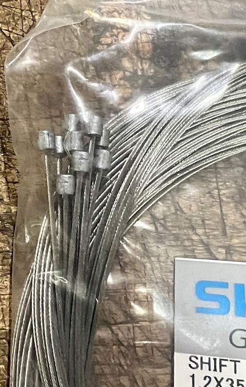 10 Pack - Shimano Inner Shift Cables 1.2 x 3500mm (Tandem / Triplets) BRAND NEW