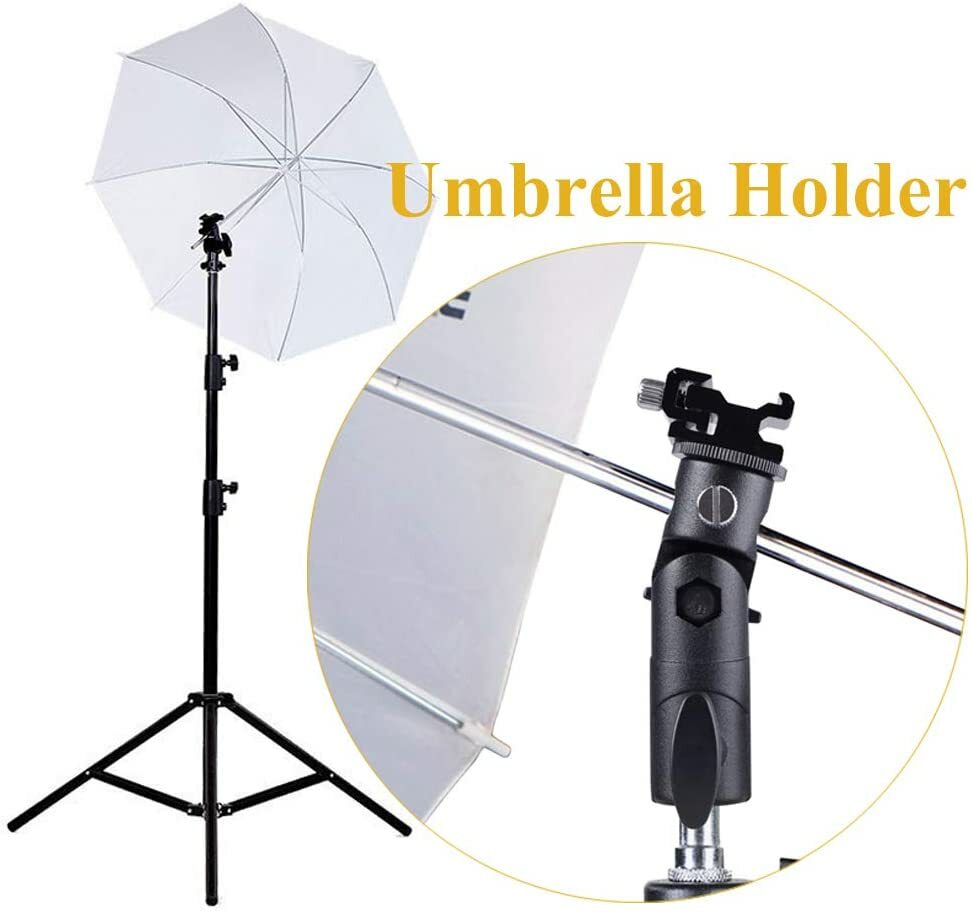 Camera  E-Type Flash Speedlite Mount Swivel Stand Light Bracket Umbrella Holder