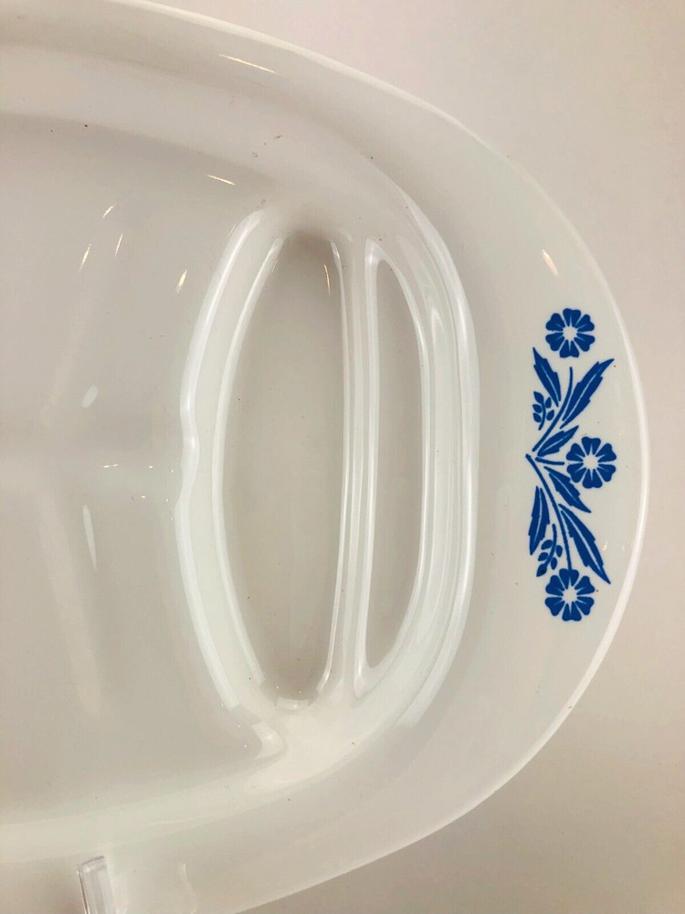 Corning Ware Cornflower Oval Rooster 16 1/2"
