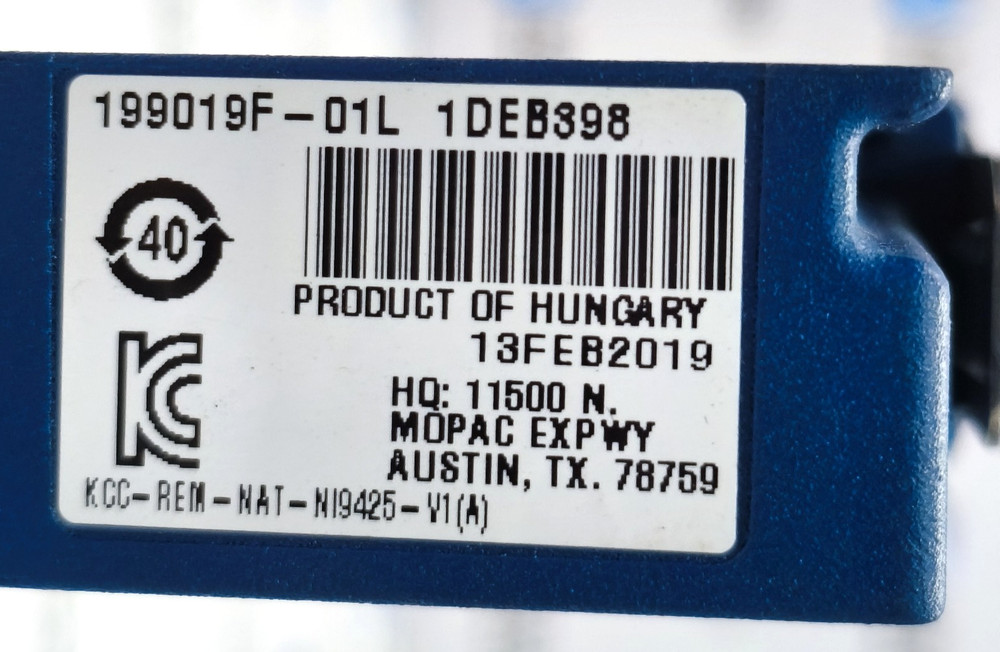 NATIONAL INSTRUMENTS NI 9425 DIGITAL INPUT MODULE DI 24V SINK