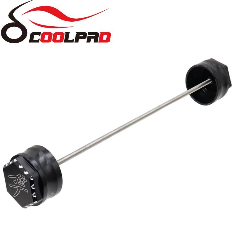 For SUZUKI HAYABUSA GSX1300R 1999-2020 Rear Axle Cap Cover 3D Hex Ball Cut Mount